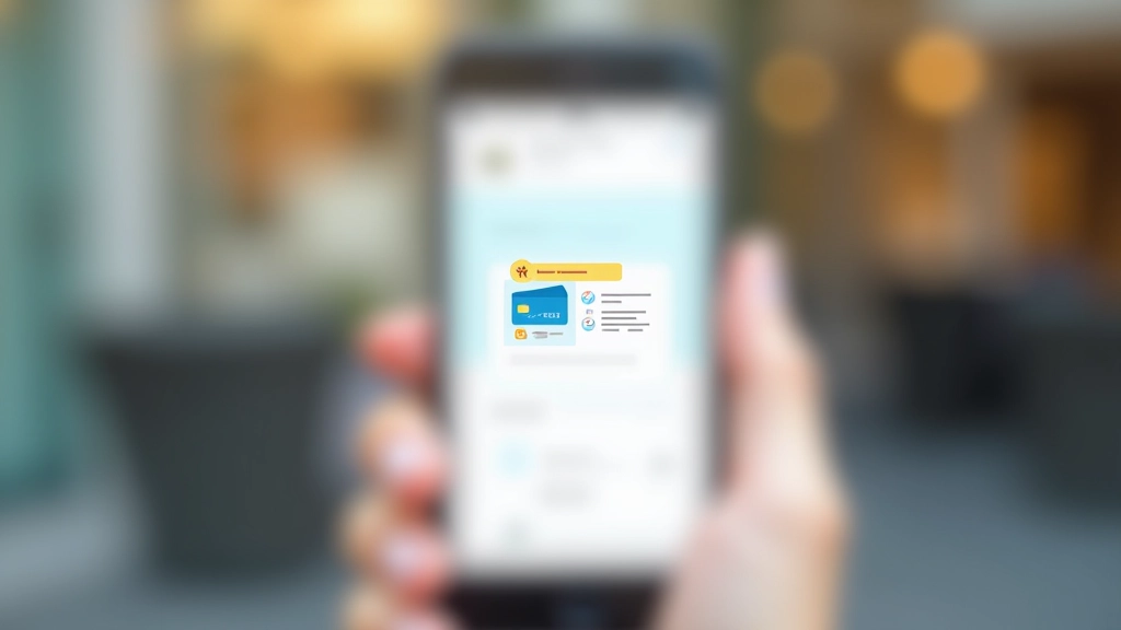 Portefeuille numérique sur un écran montrant l'accumulation de points de cashback et l'historique des remboursements