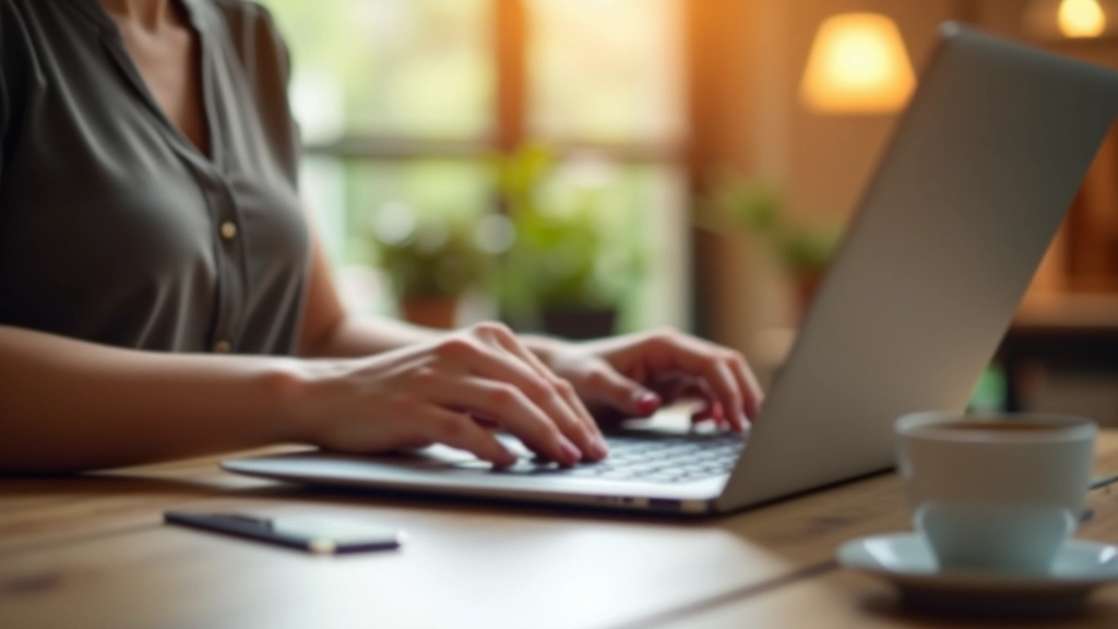 Personne utilisant un ordinateur portable pour faire ses achats en ligne